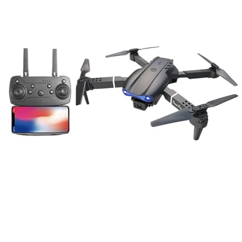 E99 Pro Foldable Drone with HD Dual Cameras - Altitude Hold Quadcopter, E88 Pro Remote Control Aircraft K3(E99 K3 Black - No Ae)