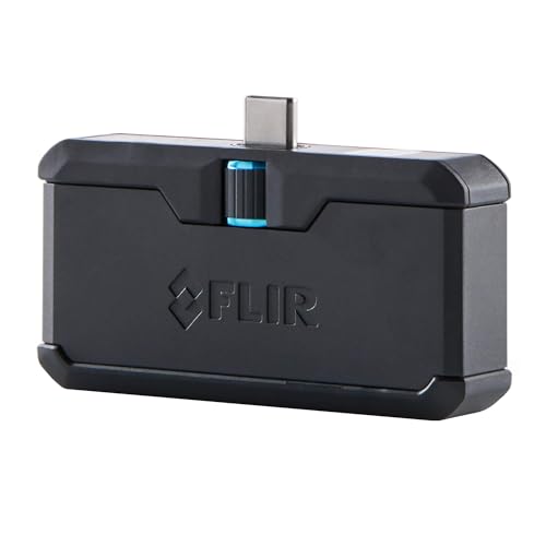 FLIR ONE Pro - Thermal Imaging Camera for iOS Smartphones (iPhone 15 and Newer w/USB-C), 320x240 Super Resolution (160x120 Native IR)