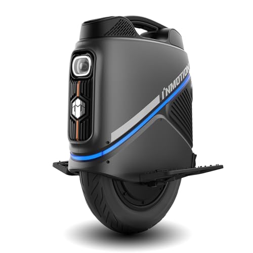 2025 Upgraded INMOTION V9 Electric Unicycle for Adults – 16” Self-Balancing EUC with Suspension, One Wheel Scooter with GPS Tracking & Remote Lock (UL-2272 Certified)