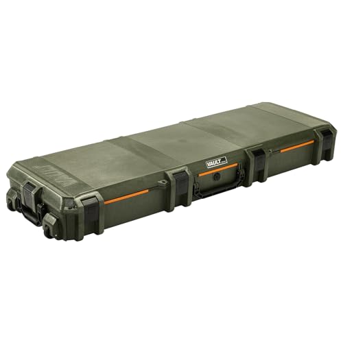 Pelican Vault V800 Multi-Purpose Wide Hard Case with Foam - Tripod, Equipment, Electronics Gear, Instrument, and More (OD Green)
