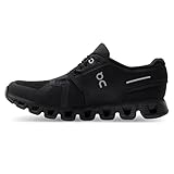 On Women's Cloud 5 Sneakers, All Black, 7