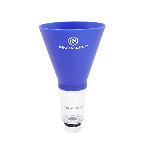 MichaelPro Spill-Free Oil Funnel for Ford and Mazda Vehicles, Hands-Free Design for Oil Changing, Saves Time and Effort | MP009076