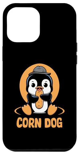 iPhone 15 Plus Corn Dog Penguin Cute Funny Animal Food Penguin Corn Dog Case