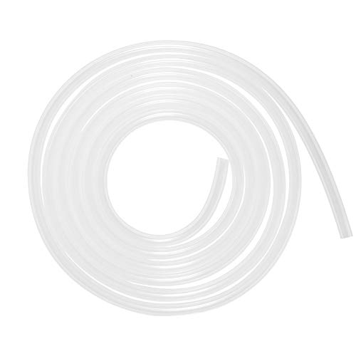 Quickun Pure Silicone Tubing, 6mm ID x 8mm OD High Temp Food Grade Tube Pure Silicone Hose Tube for Home Brewing, Beer Line, Kegerator, Wine Making, Aquaponics, Air Hose by Proper Pour (16.4 Ft)