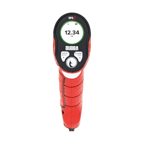 Bubba Smart Fish Scale LITE, Tournament Fishing Tool with Bluetooth App Compatability, LED Screen, 60lb Limit