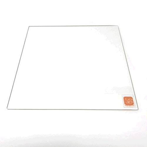 GO-3D PRINT 510mm x 510mm Borosilicate Glass Plate/Bed w/Flat Polished Edge for Creality CR-10 S5 3D Printer