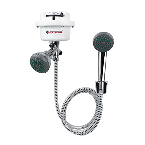BOCCHERINI Electric Shower Water Heater For Bathroom 110V / 120V Ducha Electrica Para Agua Caliente Regadera Duchas Electricas / 3 Temperature Water Selector