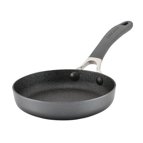 Circulon A1 Series with ScratchDefense Technology Nonstick Induction, Mini Frying Pan/Skillet, Metal Utensil Safe, 6.25 Inch Open Fry Pan - Graphite