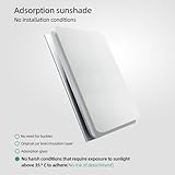 Upgrade Nano-Electrostatic Adsorption Insulation, Heat Preservation Sunroof Sunshade Roof Compatible with Lexus RZ300E RZ450E No Installation Required Zero Collapse