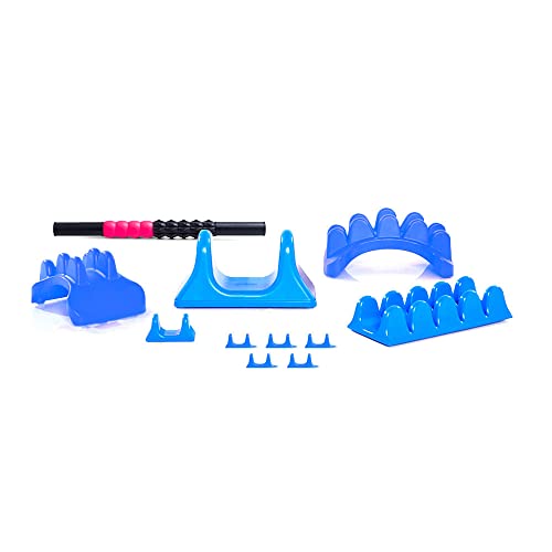 PSO-RITE PSO-Everything Manual Psoas Release Tool and Back Massager Bundle - Includes The, PSO-Spine, PSO-Neck, PSO-Back, PSO-MINI and PSO-Stick Every self Massage Tool That we Make! - Ocean Blue