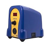 Hakko FX888DX-010BY - Digital Soldering Station with Rotary Encoder (Blue/Yellow Housing)