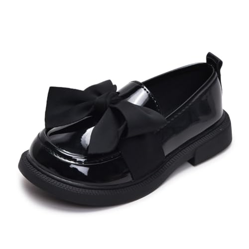 Sneakerina Ballet Sneakers, School Shoes for Teen Girls, Preppy Style Cute Dress Y2K Kawaii Back To School Shoes for Women, Zapatos Escolares Para Adolescentes, Mary Janes Fashion Leather (black light,5)