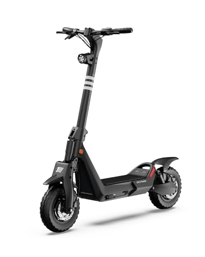 OKAI Electric Scooter, Off-Road E Scooter with Dual Motor, Full Suspension & 12" All-Terrain Tire, Hydraulic Disc Brake, Removable Battery, Performance Electric Scooter Adults, UL Certified