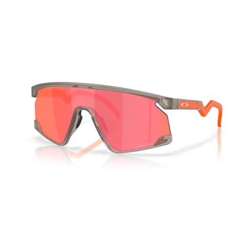 Oakley BXTR OO9280 928014 39MM Matte Grey Ink/Prizm Trail Torch Shield Sunglasses for Men for Women + BUNDLE Accessory Leash + Designer iWear Kit