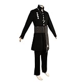 TAIGUJI Nameless Ghoul Cosplay Costume Black Coat Props Halloween Outfit vampire cos (L)