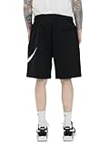 Nike Mens Sportswear Logo Shorts Black/White 836277-010 Size 2X-Large