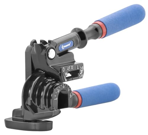 Imperial Tool 470FH Triple Head 180 Degree Tube Bender with Roto-Lok Indexing Handle, 3/16", 1/4", 5/16", and 3/8"