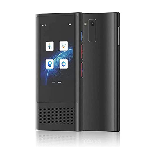 JIQHOHX Language Translator Device,117 Languages Mini Smart Voice Translator, 12 Languages Offline Translator WiFi/Hotspot Touch Screen Pocket Translator 43 Country Photo Translations