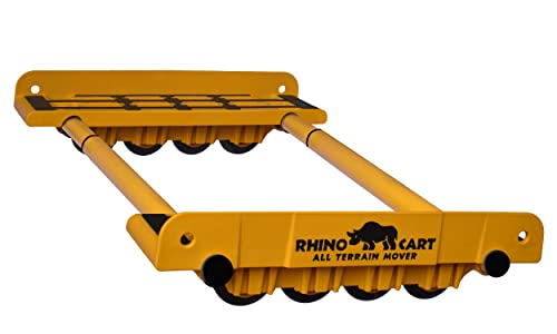Rhino Cart All Terrain Mover - All Terrain Moving Dolly for Heavy Appliance, Furniture, and Building Material Handling with 2,000lb Load Rating