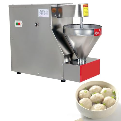 DHMYYXGS Automatic Luqaimat Machine,Electric Fish Beef Pork Ball Making Tool,Commercial Meatball Machine,with 18/20/22/26/30 Mm Models,for Restaurants,Processing Plants,Canteens,Hotels