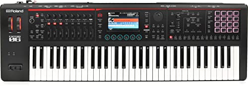 Roland Synthesizer (FANTOM-06),Black, 61-Key