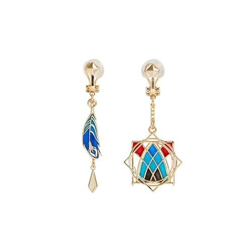 GENSHIN IMPACT Of Lush Forests and Flying Sand Kaveh Impression Series - Kaveh Impression Clip-On Earrings