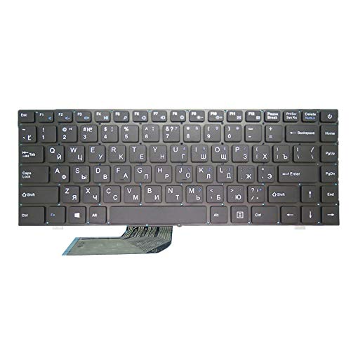 Laptop Keyboard for Teclast F7 14.1' Russian RU Black NO Frame Empty 2 Needles