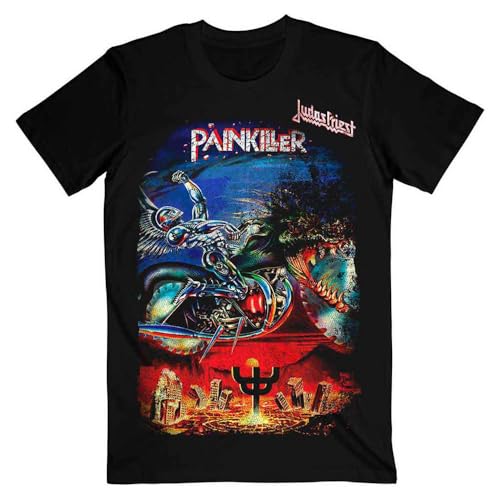 Rock Off officially licensed products Judas Priest Painkiller T Shirt Size XL Black