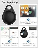 Air Tags-4 Pack, Smart Tag Bluetooth Tracker Item Finder Locator with Keychain Ring Works with Apple Find My App(iPhone, iPad, Mac), Airtag Tracking for Kids Pets Keys Cars Bags Home Traveling Hiking