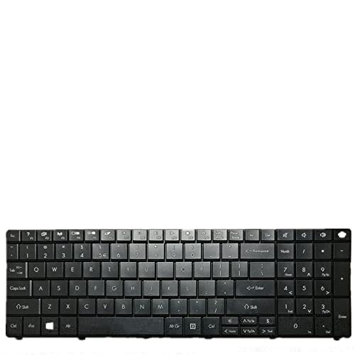 Replacement Laptop Keyboard for ACER for TravelMate 7750 7750G 7750Z 7750ZG Black US English Layout