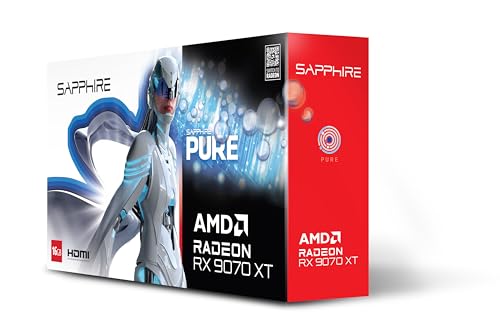 Sapphire Nitro+ AMD Radeon RX 9070 XT Gaming OC 16GB GDDR6 FSR 4