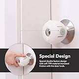 EUDEMON 4 Pack Baby Safety Door Knob Covers Door Knob Locks(not Suit for All Door knobs)