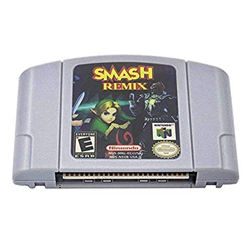 Smash Remix Video Game Cartridge Us Version for NTD-Nintemdo 64 N64 Game Console
