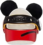 Crocs Unisex-Child Kids' Disney Clog | Mickey Minnie Mouse Shoes, Multi/Mickey, 4 Toddler