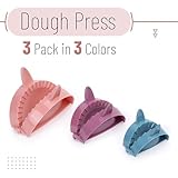 BTaT- Empanada Dough Press Set, 3 Pack, Empanada Press, Empanada Maker Press, Moldes Para Empanadas Maker Press, Dumpling Press, Hand Pie Maker, Hand Pie Molds, Christmas Gifts