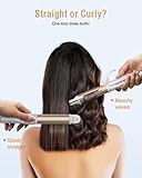 Europe Travel Curling Iron Mini: Dual Voltage Curling Iron for Traveling - Mini Travel Curling Iron 1 Inch