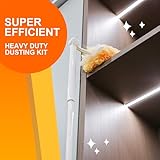 Duster Refills 50 Counts, 360° Heavy Duty Multi Surface Duster Refills for Cleaning, Compatible with Swiffer Dusters