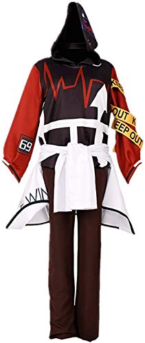 Grand Duke Angels of Death Zack Cosplay Costume Isaac Foster Cosplay Costume Halloween Costume Full Set (Male M,size)