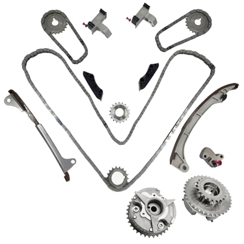 Timing Chain Kit Camshaft Sprocket For Toyota 4Runner Tacoma Tundra Fortuner FJ Cruiser Hilux Surf PradoLand Cruiser GRN210 GRN225 GSK50 GGN50 GSJ10 GRN215 GGN15 GRJ7 GRJ200 GRJ121 GRJ150 1GR-FE 4.0L