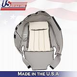 U.S.AutoSeatCover 2003-2005 Compatible Compatible with Lincoln Town Car Signature Driver Bottom Leather Seat Cover Gray