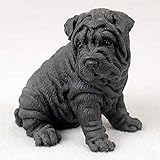 Conversation Concepts Shar Pei Figurine Black