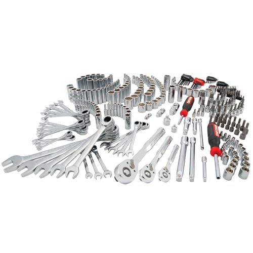 CRAFTSMAN Mechanics Tool Set, 298 Piece Hand Tool and Socket Set SAE/Metric (CMMT12139)