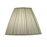 Stiffel ST45 Accessory - 8x17x13 Inch Softback Empire Lamp Shade, Ivory Shadow Box Pleat Finish