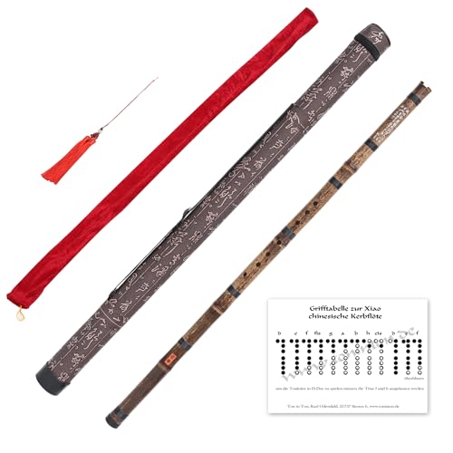 YCXYQ G key - Bamboo Xiao Chinese Traditional Musical Instrument Professional Zizhu Vertical Xiao Flute