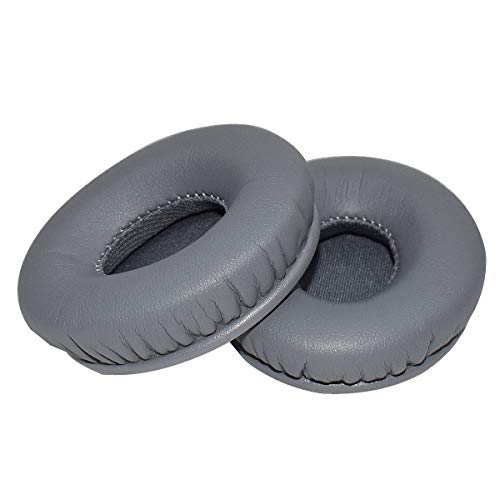 Replacement Solo 1 Wired Earpads Ear Pad Cushion Cover Compatible with Monster Beats by Dr.Dre Solo 1.0 Wired Solo HD Wired On-Ear Headphones (Grey)