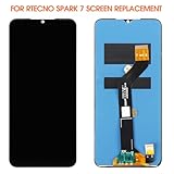 AGCUT for Tecno Spark 7 Screen Replacement for Tecno Spark 7 LCD Display Touch Screen Digitizer Assembly Repair Parts 6.5"