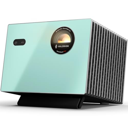 Valerion StreamMaster Plus 4K Triple Laser Projector, 2X Faster Performance, 4ms Lag-Free Gaming, TV-Rich Streaming, 300" IMAX, HDR10+, AI 4K UHD, Voice Control, with Active 3D, Dolby Vision&Atmos