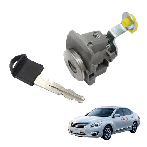XQSMWF Drivers Side Door Lock Cylinder with Key Compatible with Nissan Altima Maxima Murano Pathfinder 2.0L 2.5L 3.5L 2013 2014 2015 2016 2017 2018 2019 2020 2021 2022 2023 2024