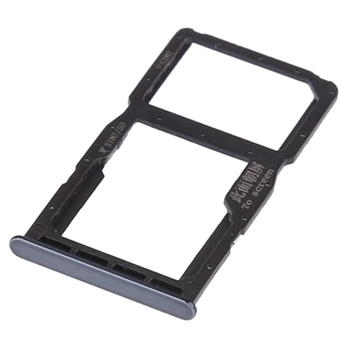 SIM Card Tray + SIM Card Tray/Micro SD Card for Huawei P30 Lite - Black