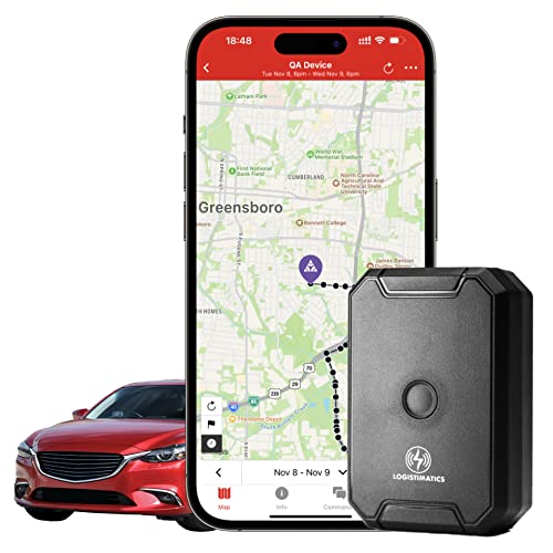 Logistimatics Mobile-200 4G GPS Tracker for Vehicles, People, and Assets - Real-Time Car Tracker Device for Vehicles - Mini Magnetic GPS Tracker, Waterproof - Fleet Tracker - Subscription Required